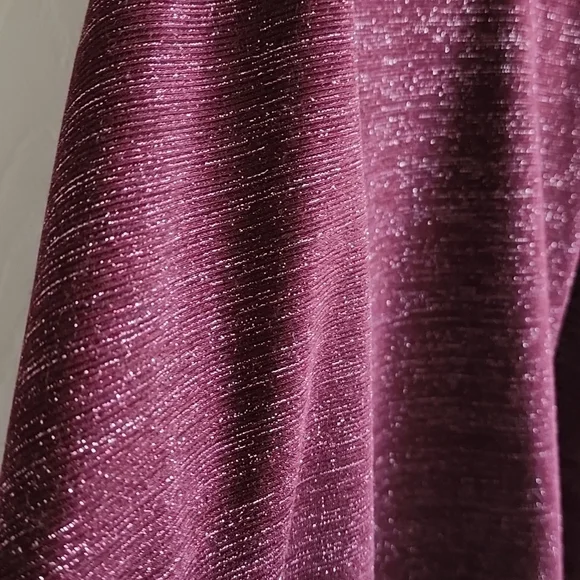 I.N. Burgundy  special Occasion dress  Sz Med Mini dress - Picture 7 of 10